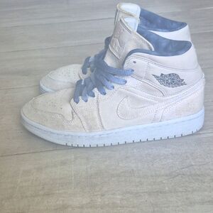Nike Air Jordan 1 Mid SE Sanddrift Navy Blue DM9126-104 Women's 7.5